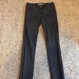 Dark grey skinny jeans